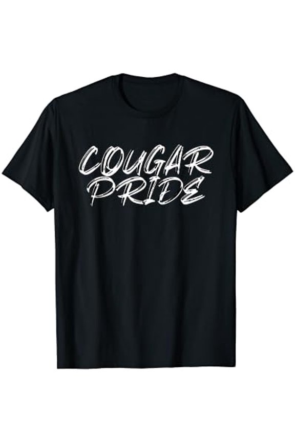 Cougar Sports Fan School Mascot Spirit Unique Unisex T-Shirt , Vintage T-Shirt