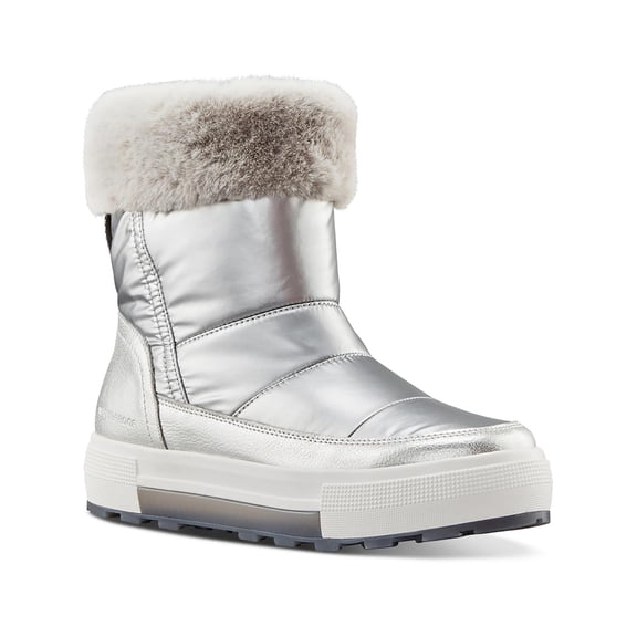 Cougar Womens Wizard Faux Leather Quilted Winter & Snow Boots