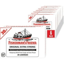 Cough Drops, Cough Suppressant And Sore Throat Lozenges, Original Extra Strong, 10Mg Menthol, 228 Drops (6 Packs Of 38)