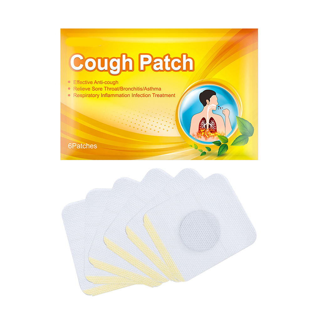 Cough Patch Anti Cough Chest Pad 6 Pcs/Bag Cough Patch Anti Cough Chest