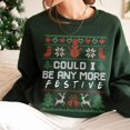 thumbnail image 1 of Could I Be Any More Festive Sweatshirt, Friends Show , Friends English Sweatshirt, Sitcom Movie Tee, Tshirt Tshirt All Size S-5XL, 1 of 5
