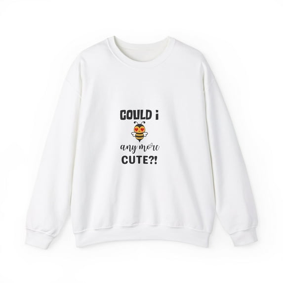 Could I Bee Any More Cute Unisex Heavy Blend™ Crewneck Sweatshirt