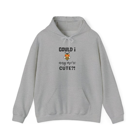 Could I Bee Any More Cute Unisex Heavy Blend™ Hooded Sweatshirt