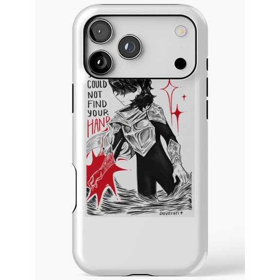 Could Not Find Your Hand Manga Warrior Black, White and Red Tough Cell Phone Case for Select Apple iPhone Models