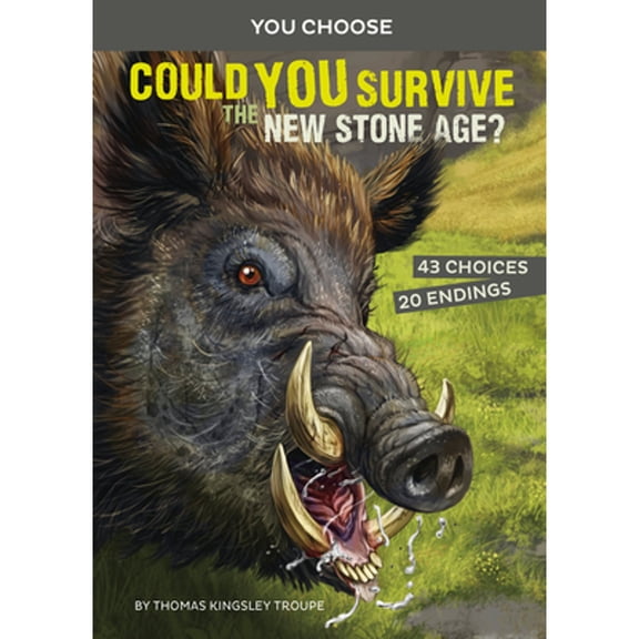 Pre-Owned Could You Survive the New Stone Age?: An Interactive Prehistoric Adventure (Paperback) 1496658108 9781496658104