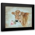 thumbnail image 1 of Coules, Debi 24x19 Black Modern Framed Museum Art Print Titled - Miss Moo, 1 of 5