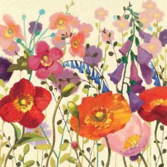 Couleur Printemps III Canvas Art - Shirley Novak (24 x 24)