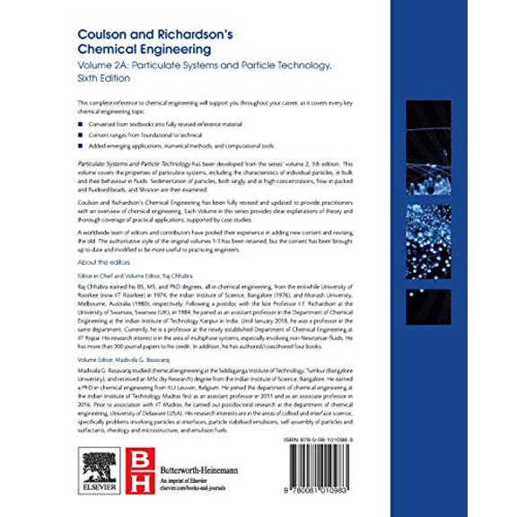 Pre-Owned Coulson and Richardson?s Chemical Engineering: Volume 2A: Particulate Systems and Particle Technology [Paperback] Chhabra, R. P. and Gurappa, Basavaraj