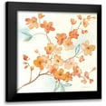 thumbnail image 1 of Coulter, Cynthia 12x12 Black Modern Framed Museum Art Print Titled - Coral Blossom Branches I, 1 of 5