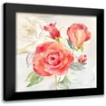 thumbnail image 1 of Coulter, Cynthia 12x12 Black Modern Framed Museum Art Print Titled - Garden Roses I, 1 of 5