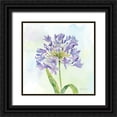 thumbnail image 1 of Coulter, Cynthia 12x12 Black Ornate Wood Framed with Double Matting Museum Art Print Titled - Wildflower Single II, 1 of 4