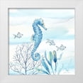 thumbnail image 1 of Coulter, Cynthia 12x12 White Modern Wood Framed Museum Art Print Titled - Great Blue Sea II, 1 of 4