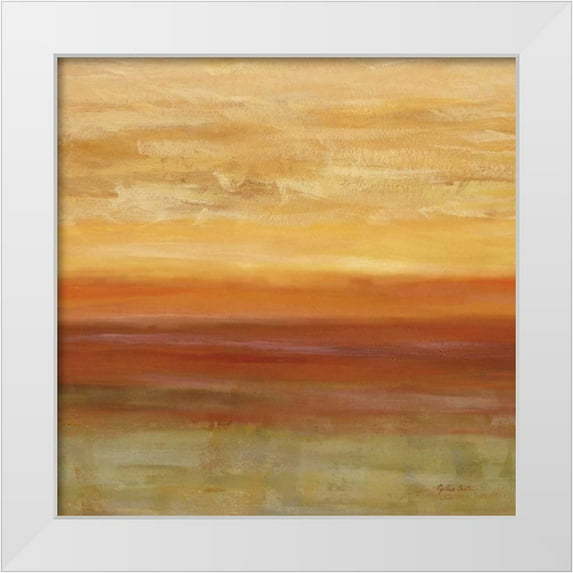Coulter, Cynthia 12x12 White Modern Wood Framed Museum Art Print Titled - Horizons Spice I