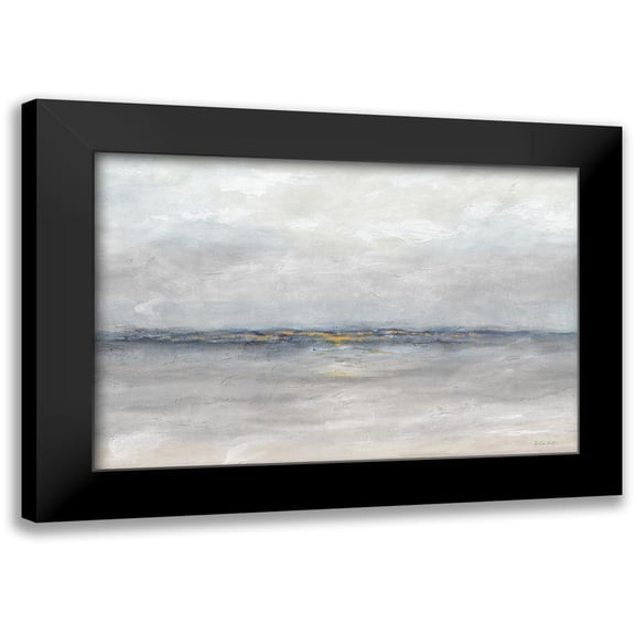 Coulter, Cynthia 14x11 Black Modern Framed Museum Art Print Titled - Crystal Gray Bay landscape