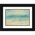 thumbnail image 1 of Coulter, Cynthia 14x11 Black Ornate Wood Framed with Double Matting Museum Art Print Titled - Ocean Reflections Landscape, 1 of 4