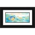 thumbnail image 1 of Coulter, Cynthia 14x8 Black Ornate Wood Framed with Double Matting Museum Art Print Titled - Sea Splash School, 1 of 4