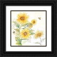 thumbnail image 1 of Coulter, Cynthia 15x15 Black Ornate Wood Framed with Double Matting Museum Art Print Titled - Be My Sunshine II, 1 of 4