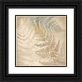 thumbnail image 1 of Coulter, Cynthia 15x15 Black Ornate Wood Framed with Double Matting Museum Art Print Titled - Majestic Ferns II, 1 of 4