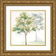 thumbnail image 1 of Coulter, Cynthia 15x15 Gold Ornate Wood Framed with Double Matting Museum Art Print Titled - Woodland Trees IV, 1 of 4