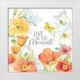 thumbnail image 1 of Coulter, Cynthia 15x15 White Modern Wood Framed Museum Art Print Titled - Happy Poppies VIII, 1 of 4