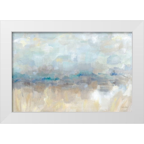 Coulter, Cynthia 18x13 White Modern Wood Framed Museum Art Print Titled - Abstract Field