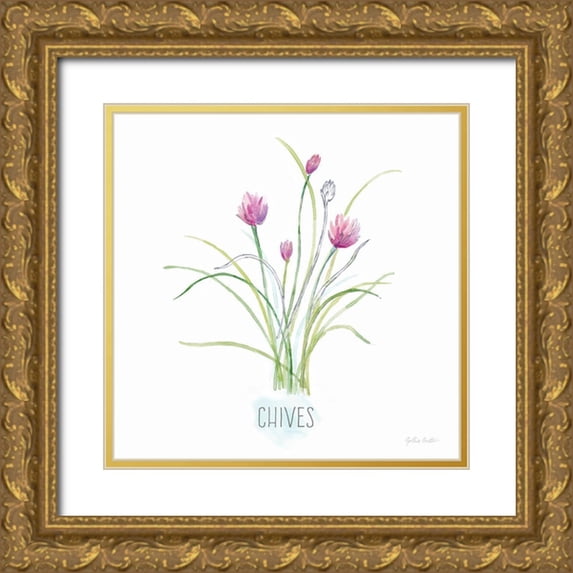 Coulter, Cynthia 20x20 Gold Ornate Wood Framed with Double Matting Museum Art Print Titled - Let it Grow XIII