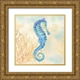 thumbnail image 1 of Coulter, Cynthia 20x20 Gold Ornate Wood Framed with Double Matting Museum Art Print Titled - Under the Sea III, 1 of 4