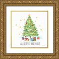thumbnail image 1 of Coulter, Cynthia 20x20 Gold Ornate Wood Framed with Double Matting Museum Art Print Titled - Vintage Holiday Cheer II, 1 of 4