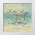 thumbnail image 1 of Coulter, Cynthia 20x20 White Modern Wood Framed Museum Art Print Titled - Ocean Reflections Sentiments II, 1 of 4