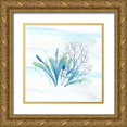 thumbnail image 1 of Coulter, Cynthia 26x26 Gold Ornate Wood Framed with Double Matting Museum Art Print Titled - Great Blue Sea VII, 1 of 4