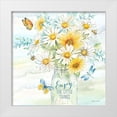 thumbnail image 1 of Coulter, Cynthia 26x26 White Modern Wood Framed Museum Art Print Titled - Daisy Days III, 1 of 4