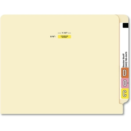 Coumadin Patient Chart Label, Fluorescent Chartreuse 1-1/4" x 5/16", Permanent Adhesive, Anticoagulant Alert Sticker, 500 Labels/Box,