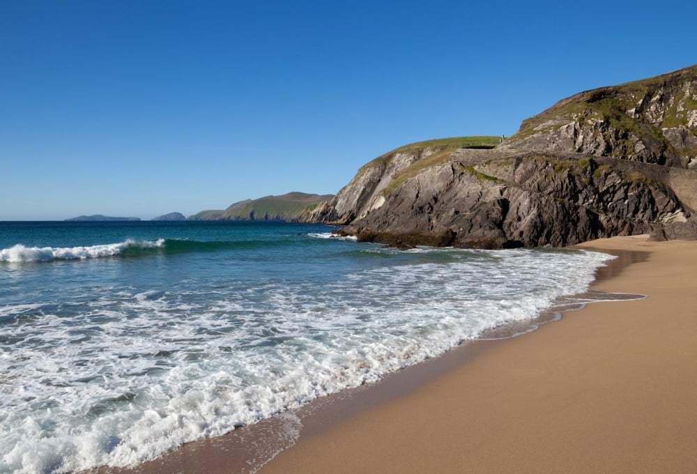 Coumeenoole Beach Slea Head Dingle Peninsula County Kerry Ireland Canvas Art - Panoramic Images (9 x 27)