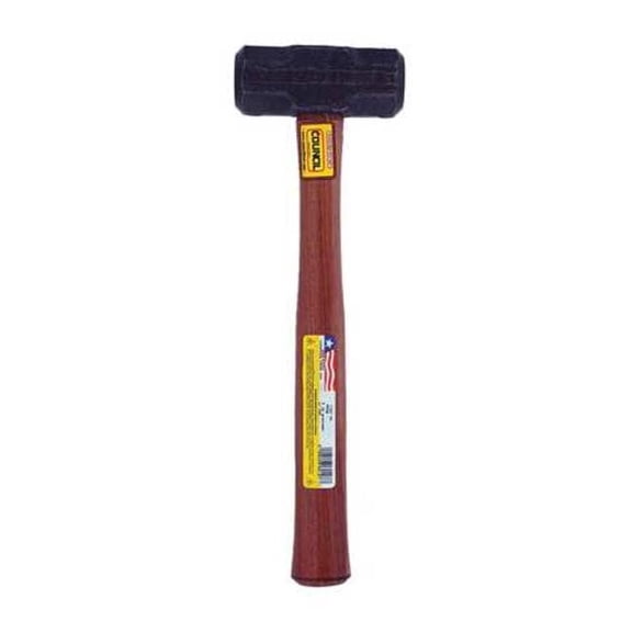 Council Tool Engineers Hammer,3 lbs.,15 In L,Hickory PR30