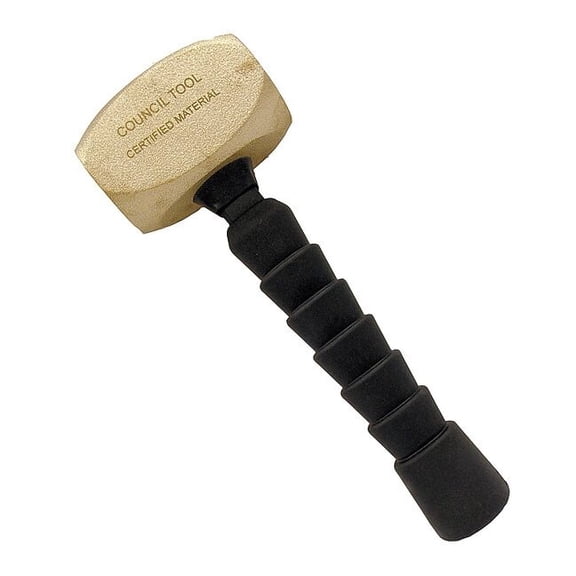 Council Tool Hammer, 60.8 oz., Manganese Bronze NSBRZDF38FG