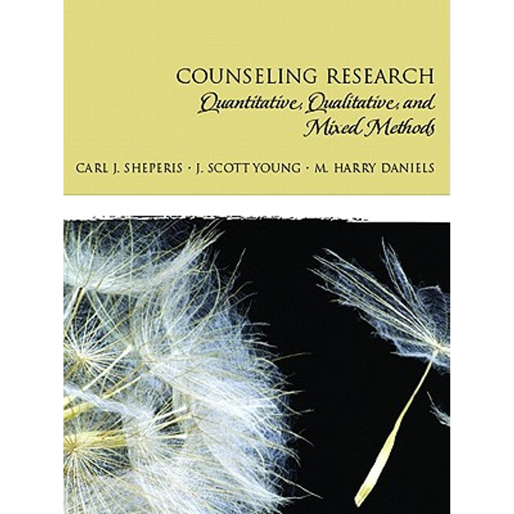 Pre-Owned Counseling Research: Quantitative, Qualitative, and Mixed Methods Hardcover Carl J. Sheperis, Scott Young, M. Harry Daniels