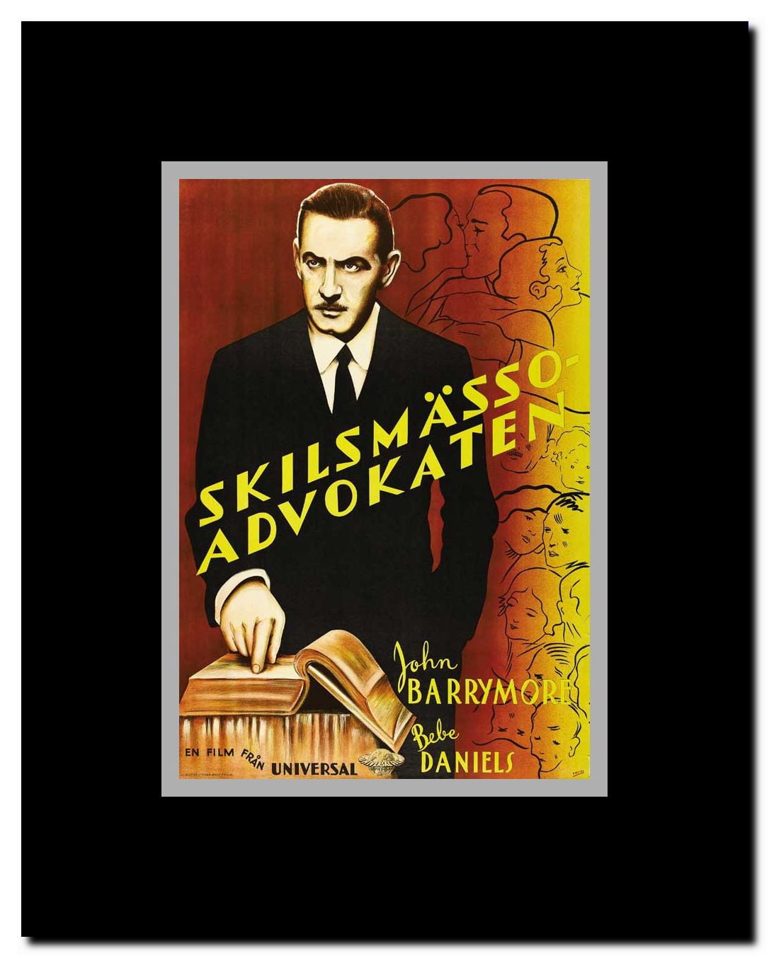 Counsellor at Law Framed Movie Poster