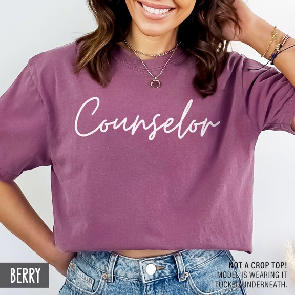 Counselor Gift Her Him School Family Marriage T-Shirt