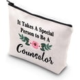 thumbnail image 1 of Counselor Gift It Takes A Special Person to Be A Counselor Makeup Bag School Counselor Gift Counselor Graduation Gift, 1 of 5