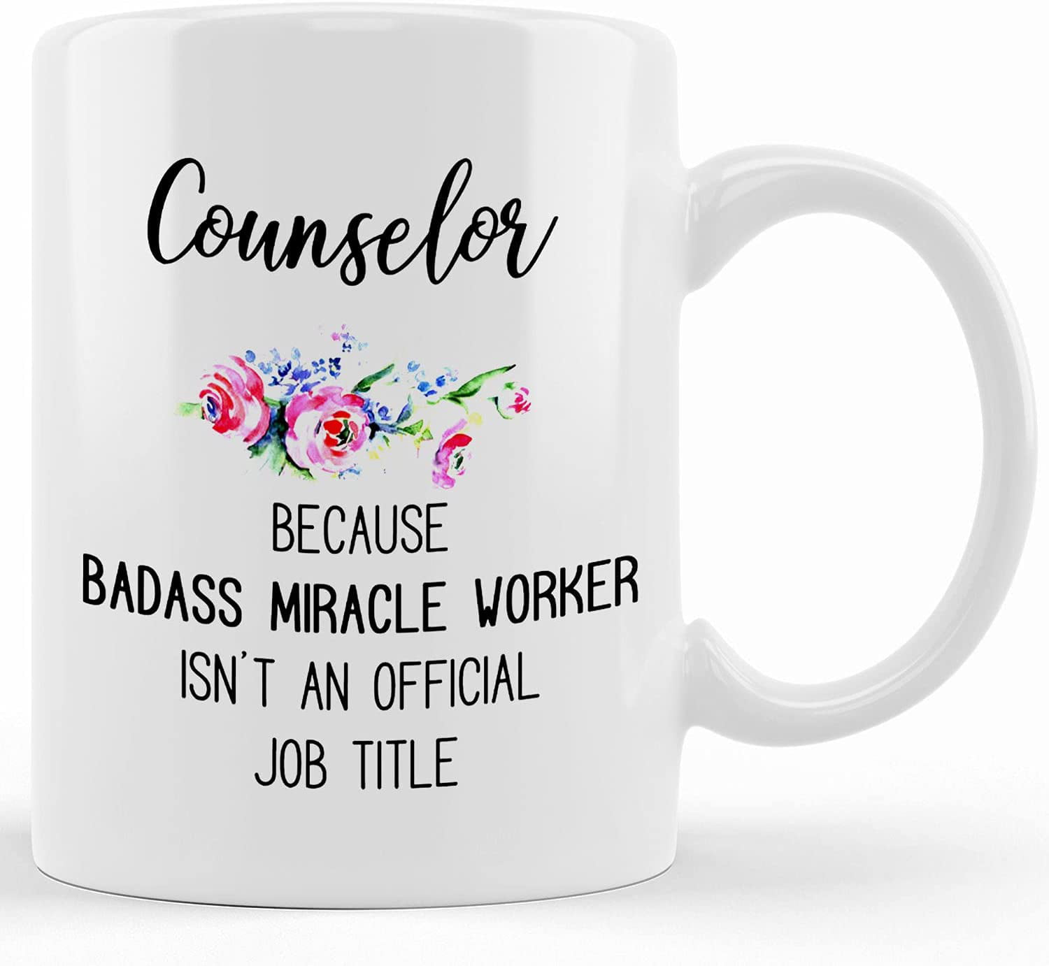 Gift Mug : YOGA TEACHER Badass Miracle Worker Official Job Title