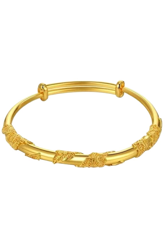 Count Bangle Bracelets For Women Stretchy Adjustable Push-pull Coil