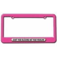 thumbnail image 1 of Count Blessings Not Problems, Religous Christian License Plate Tag Frame, Multiple Colors, 1 of 1
