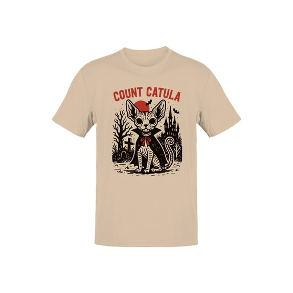 Count Catula Vampire Design Men's T-shirt