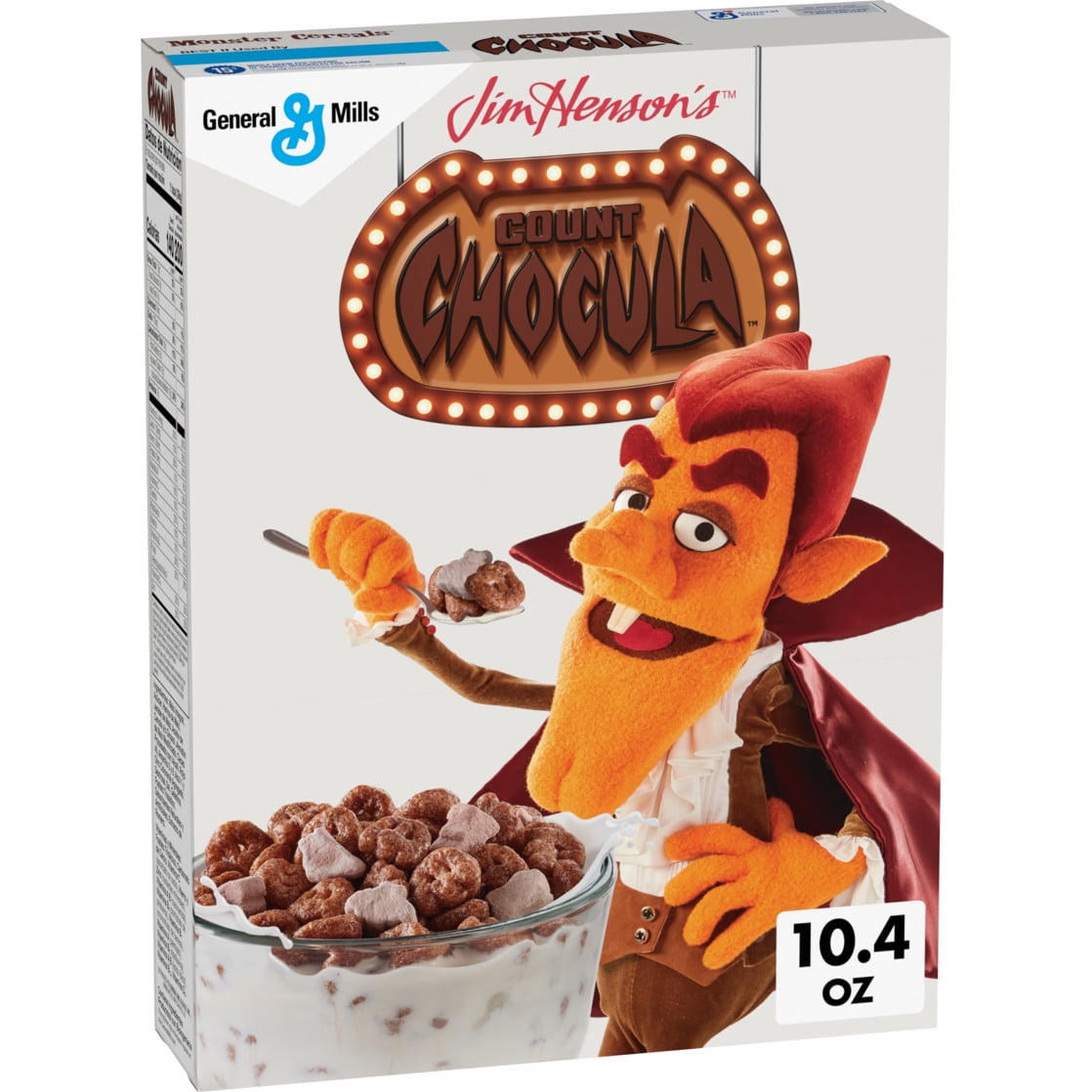 Count Chocula Chocolate Cereal with Frightful Friends Marshmallows