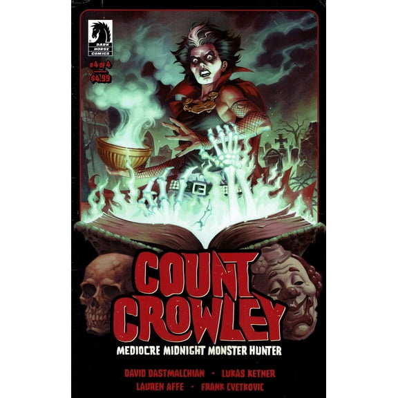 Count Crowley: Mediocre Midnight Monster Hunter #4A VF ; Dark Horse Comic Book