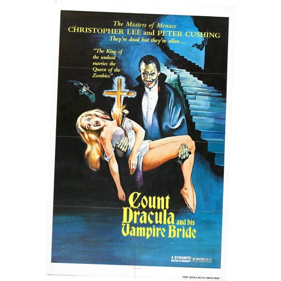 Count Dracula And His Vampire Bride Movie Poster 11inx17in Mini Poster 11x17 poster