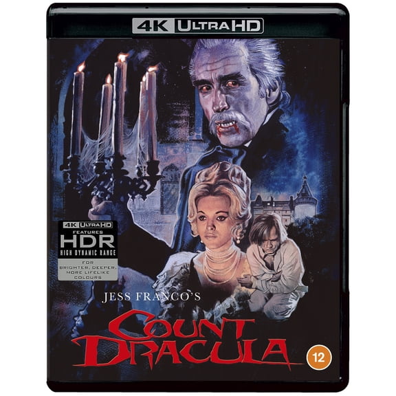 Count Dracula (4K Ultra HD) Christopher Lee Paul Muller Maria Rohm Herbert Lom Klaus Kinski