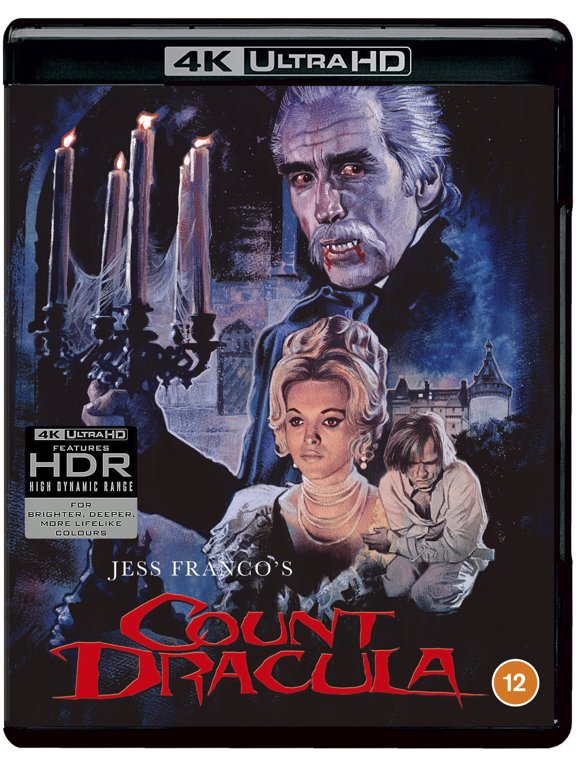 Count Dracula (4K Ultra HD) Christopher Lee Paul Muller Maria Rohm Herbert Lom Klaus Kinski