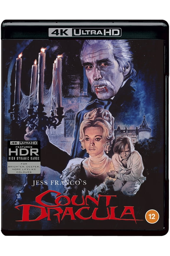 Count Dracula (4K Ultra HD) Christopher Lee Paul Muller Maria Rohm Herbert Lom Klaus Kinski