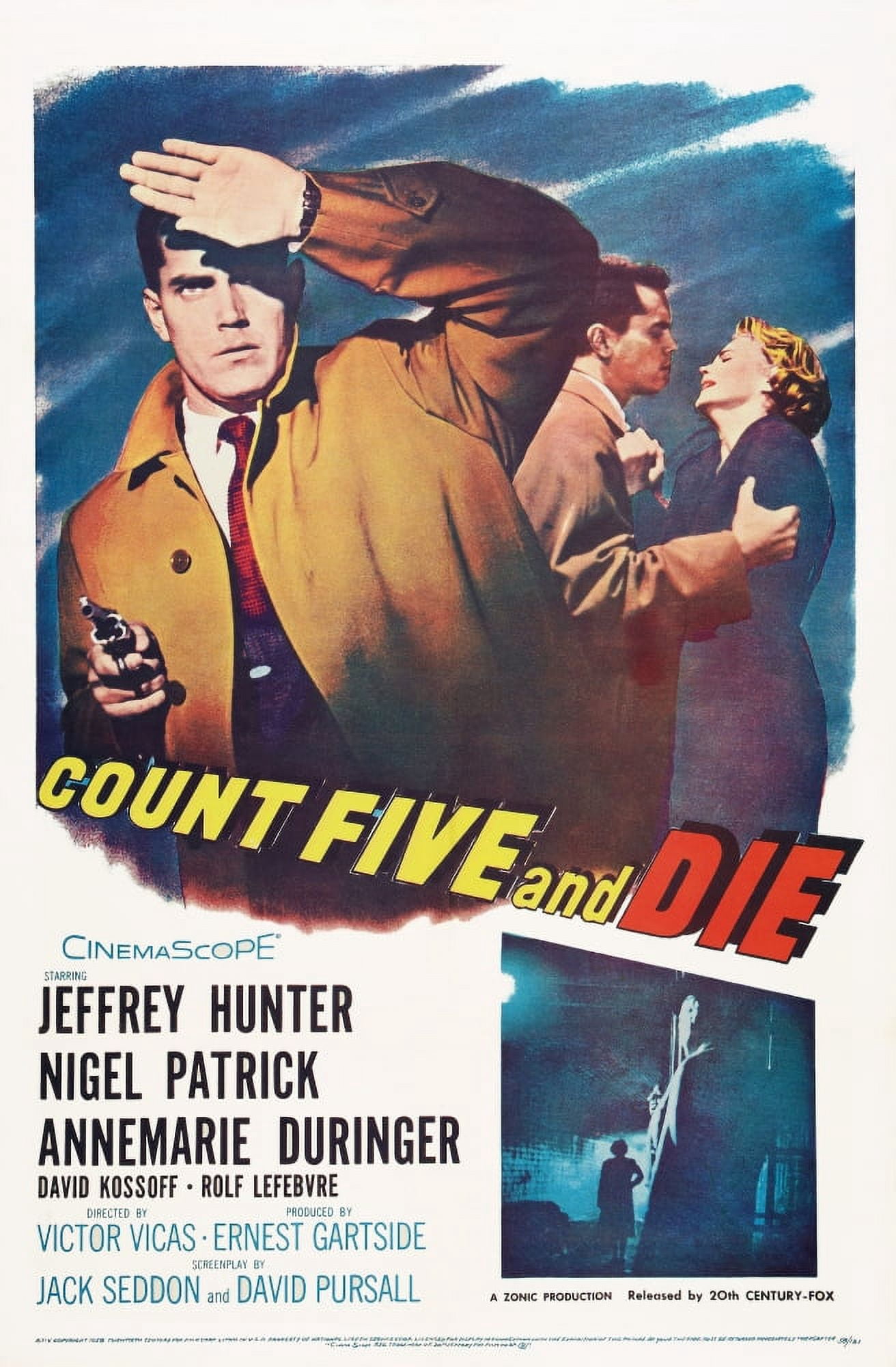 Count Five And Die U Canvas Art -  (11 x 17)